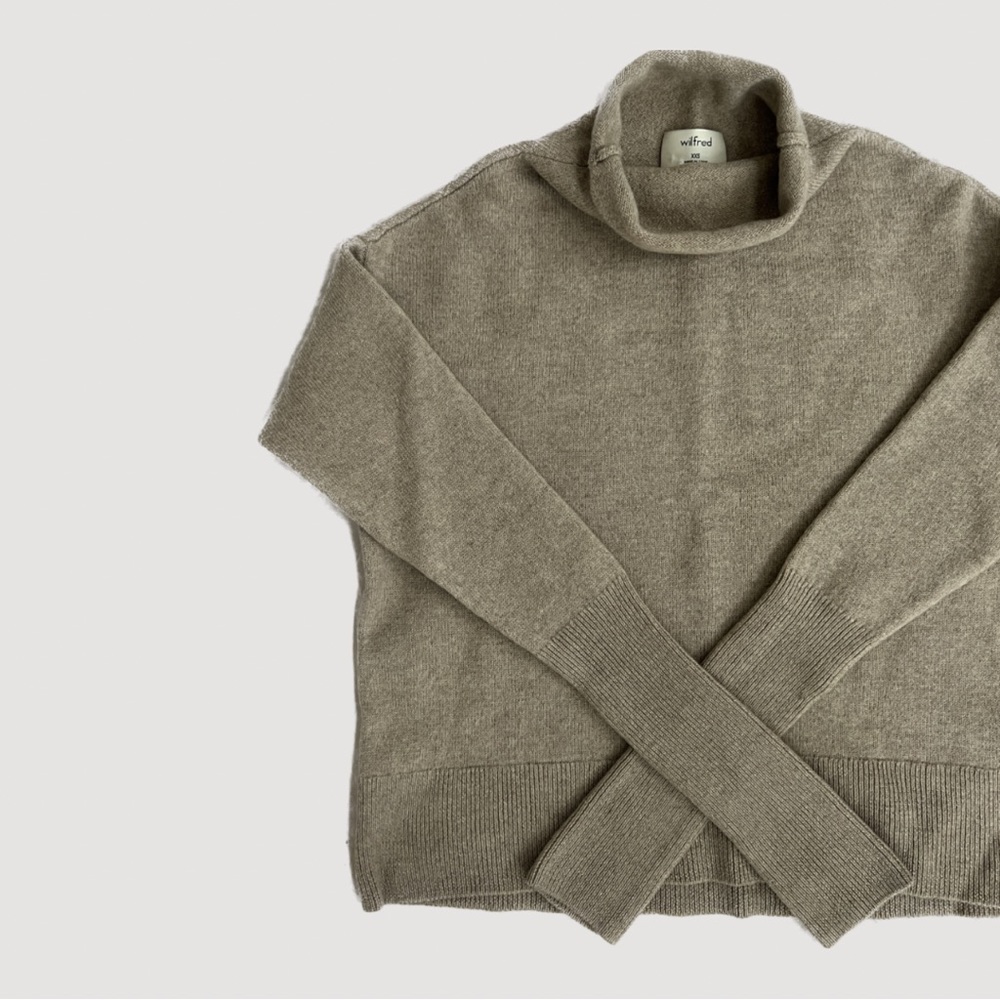 Aritzia Wilfred wool turtleneck sweater
